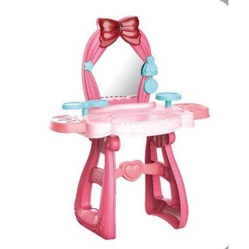 שידת איפור וטיפוח ורוד פוקסייה אורקולית 30 חלקים