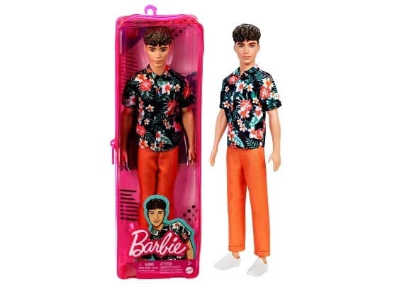 ברבי קן פאשניסט חולצת פרחונית