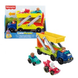 פישר פרייס ליטל פיפל נושאת מכוניות כולל 2 מכוניות