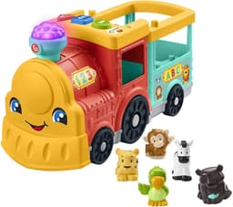 פישר פרייס ליטל פיפל רכבת ענקית עם חיות