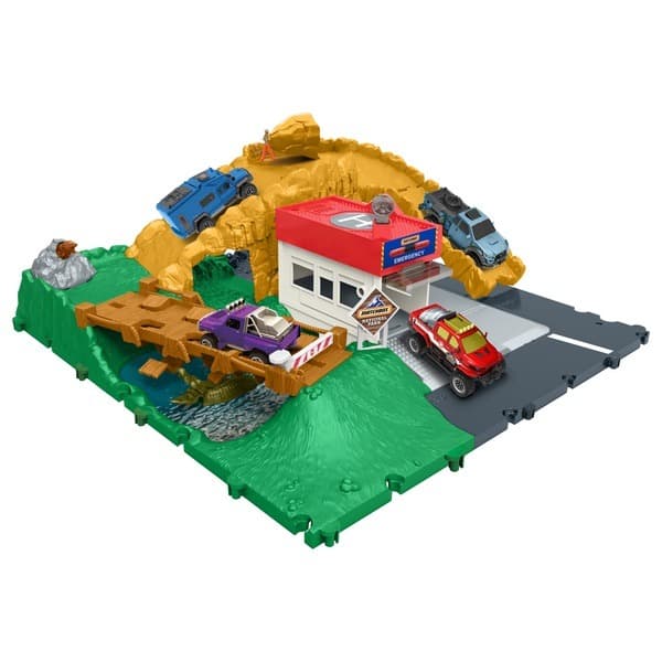 מאטצ'בוקס הרפתקה בהרים עם צלילים