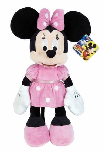 בובת מיני מאוס 61 ס"מ - ורודה קלאסית