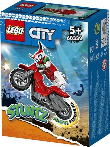 לגו סיטי - אופנוע פעלולים עקרב פזיז 60332