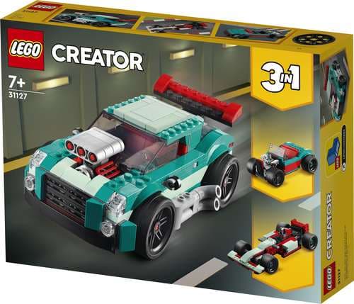 לגו קריאטור - מכונית מירוץ רחובות 31127