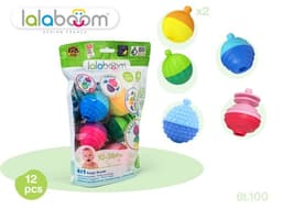 ללה בום חרוזי התפתחות - 12 חלקים בשקית