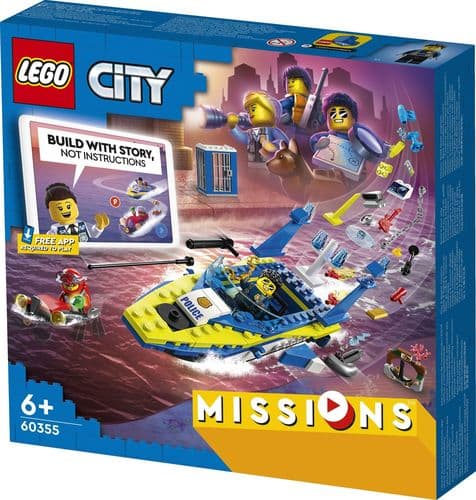 לגו סיטי - משימות המשטרה הימית 60355