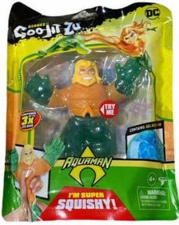 גו ג'יט זו X דיסי DC - בובה נמתחת - סטרץ' גיבורי על אקווה מן - Goo Jit Zu