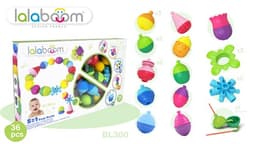 ללה בום חרוזי התפתחות - 36 חלקים בקופסה