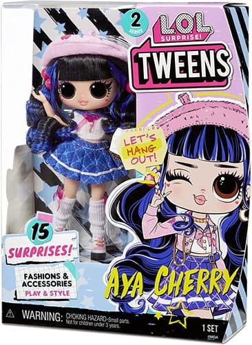 LOL TWINS 2 בובת אופנה איה צ'רי עם 15 הפתעות