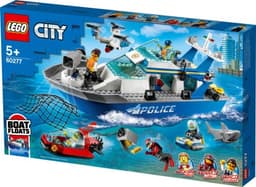 לגו סיטי - סירת סיור משטרתית 60277