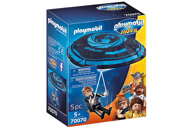 פליימוביל צניחה לעיר הסודית