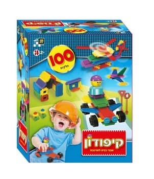 קיפודון - קופסה 100 חלקים