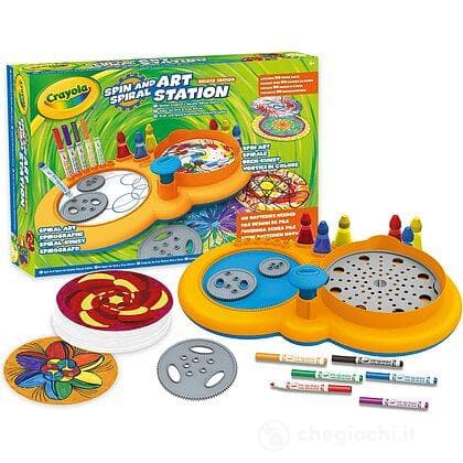 מארז יצירה סיבוב וספירלה כולל מגוון סוגי צבעים