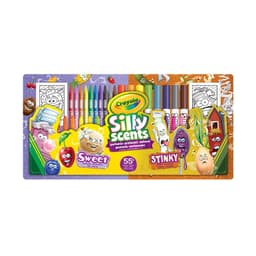 צבעים ריחניים מגוון 32 יח מארז כולל דפי צביעה