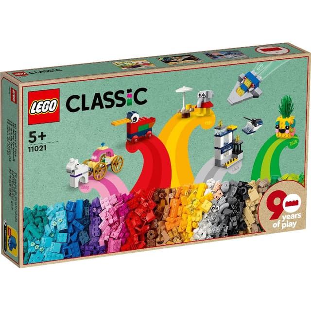 לגו 11021 LEGO Classic - 90 שנות משחק