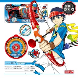 חץ וקשת בנים כתום