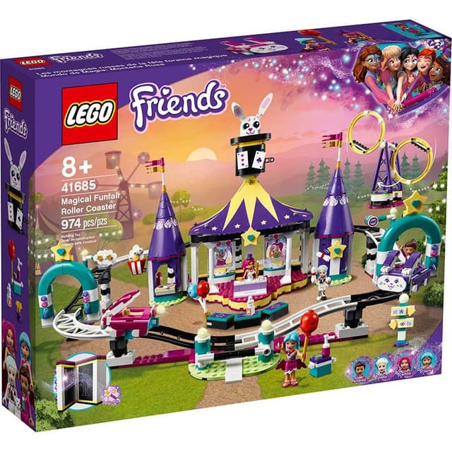 לגו 41685 LEGO Friends - רכבת הרים ביריד