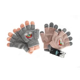 כפפות ילדות כפולות קשת