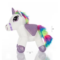 חד קרן פרווה עם כנפיים