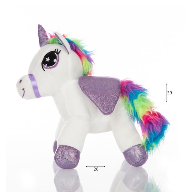 חד קרן פרווה עם כנפיים