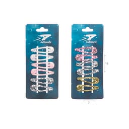 מארז סיכות גליטר 6 יח’