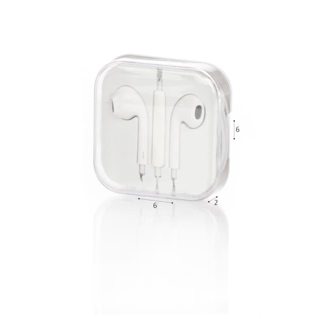 אוזניות IN EAR לבנות