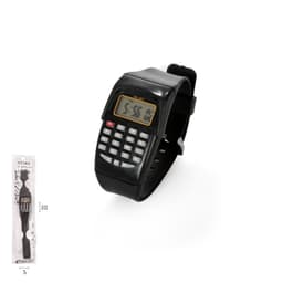 שעון יד מחשבון שחור