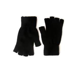 כפפות חצי סרוג שחור (גבר)