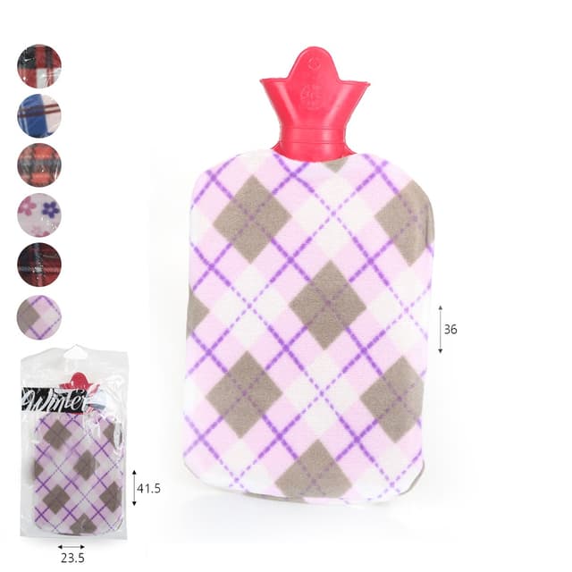 בקבוק מים חמים איכותי פליז משבצות