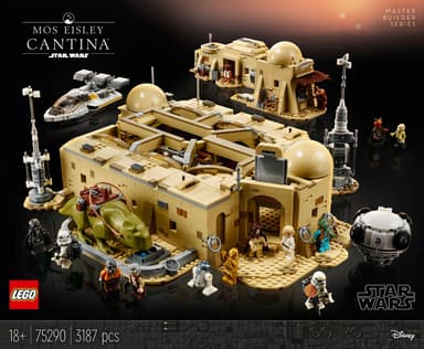 לגו 75290 LEGO Star Wars - הקנטינה של מוס אייסלי