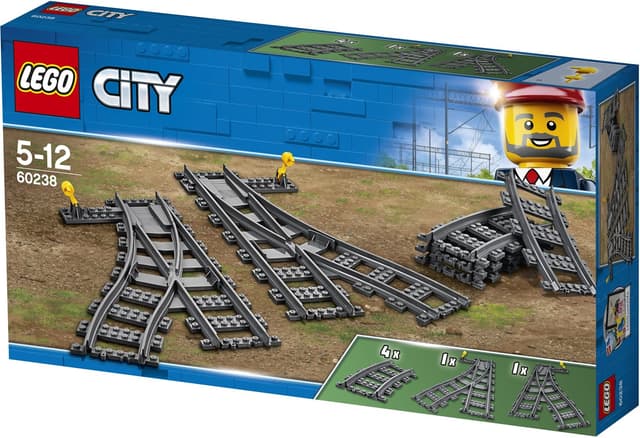 לגו 60238 LEGO City - מסילות מתחלפות
