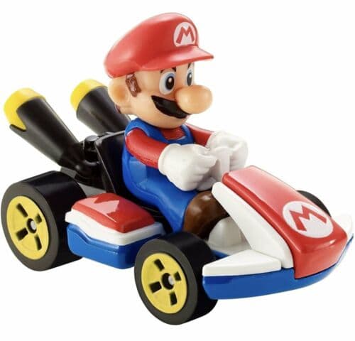 הוט ווילס מריו קארט מכונית עם דמות