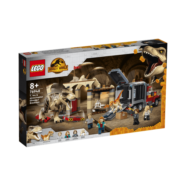 לגו 76948 - פארק היורה בריחת הדינוזאורים