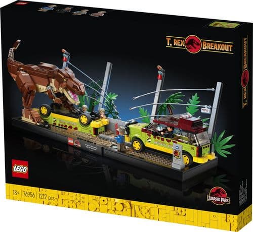 לגו פארק-היורה - הבריחה של טירקס 76956