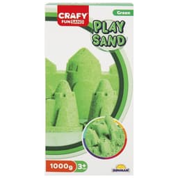 חול קינטי ירוק 1 קג' SUNMAN