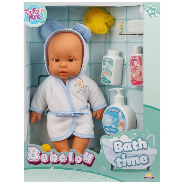 בובה עטופה בחלוק אמבט SUNMAN