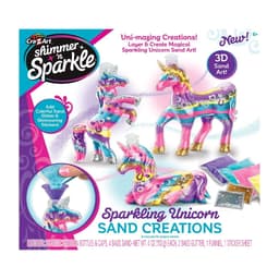 ערכת יצירה בחול צבעוני בקבוק חד קרן קרייזי ארט