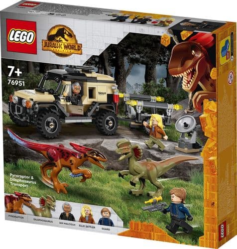 לגו פארק-היורה - הובלת דינוזאורים 76951