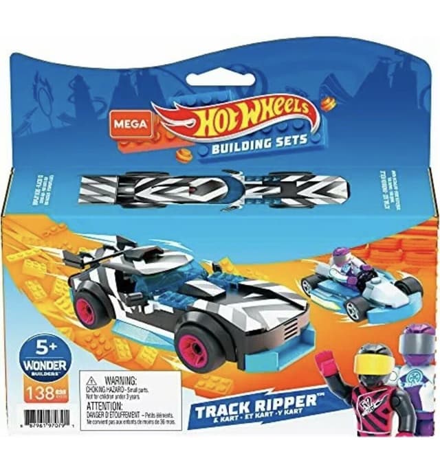 הוט ווילס מכוניות הרכבה מגה בלוקס GYG20