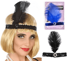 נוצה צ'רלסטון שחור