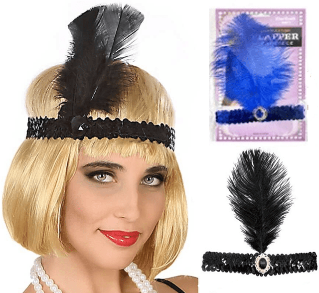 נוצה צ'רלסטון שחור