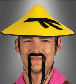 כובע סיני צהוב