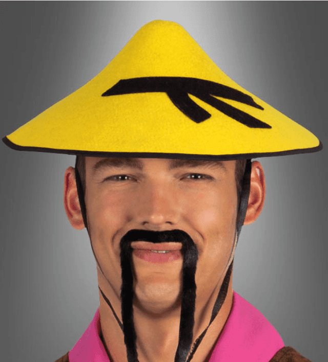 כובע סיני צהוב