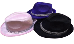 כובע "שרית חדד" לבד מבריק