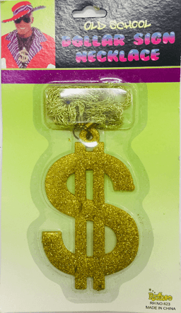 שרשרת דולר גדולה זהב
