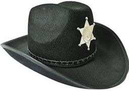 כובע שריף ילדים שחור