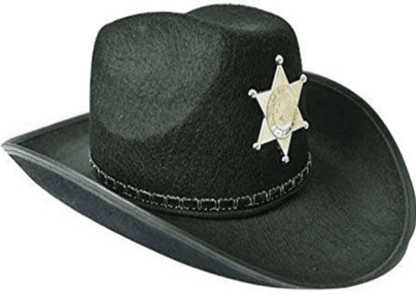 כובע שריף ילדים שחור