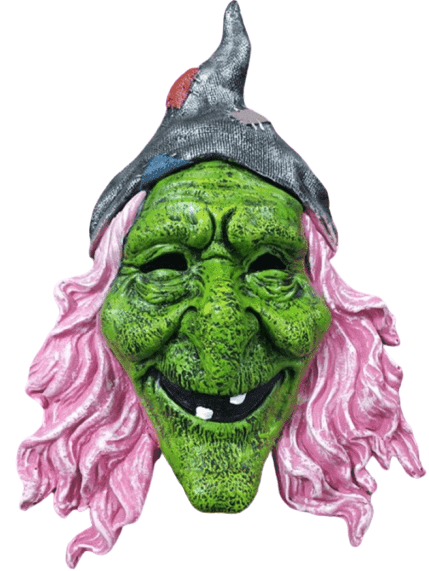 מסכה מכשפה איכותית מחומר גומי רך