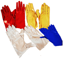 זוג כפפות לייקרה קצר