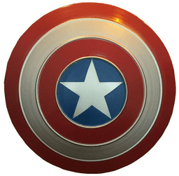 מגן אמריקה מחומר PU איכותי גודל 44X44 ס"מ